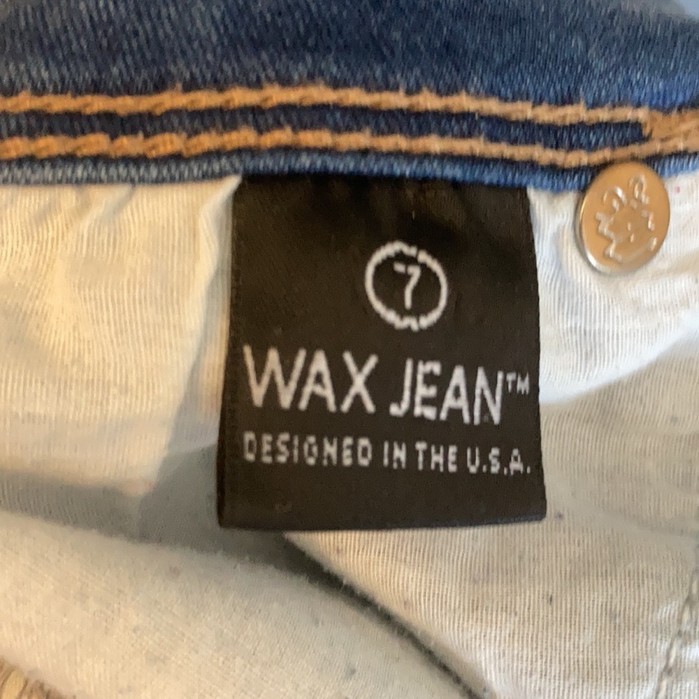 Wax jeans size 7 medium wash jeans - Picture 5 of 6